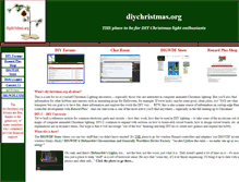 Tablet Screenshot of diychristmas.org